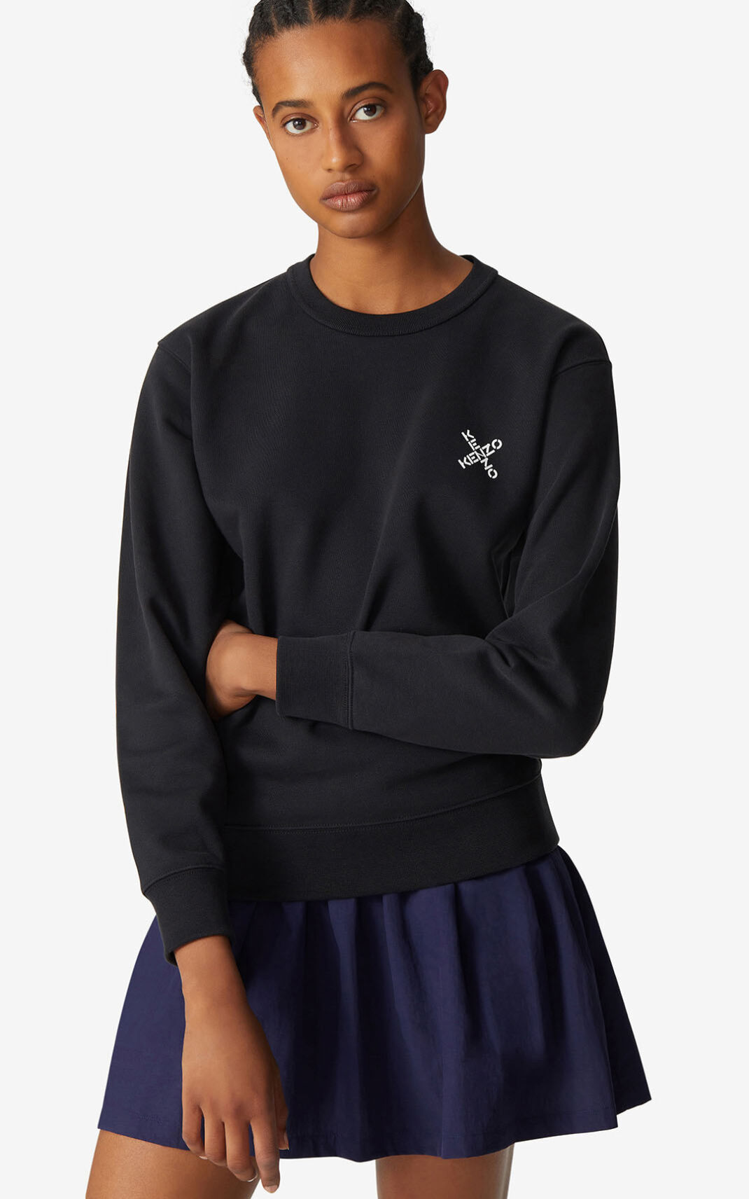 Kenzo Sport Little X Sweatshirt Dam | 95241-EBGP